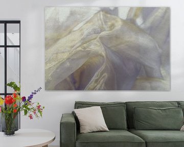 Vloeiende stilte - textuur in pastel van Mixed media vector arts