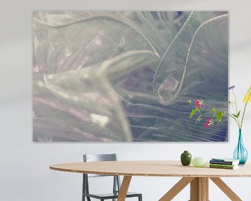 Pastel flikkering - Delicate beweging in licht en stof van Mixed media vector arts
