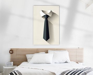 Stropdas in Vorm – Minimalistisch Design met Karakter van Arjen Roos