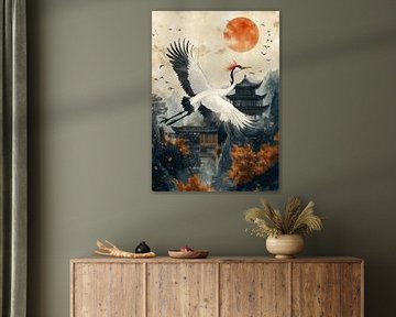 Stork by R Pevitanada