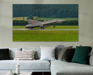 Saab J35 Dragons from Swedish Air Force Historic Flight.