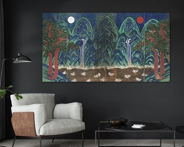 De zon, de maan en vijf pieken