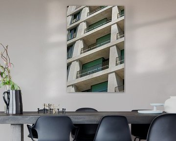 Façade of an office building by Heiko Kueverling