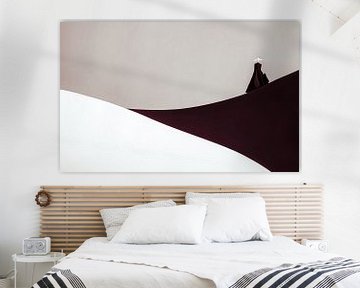 De oversteek | Minimalistische kunst van Karina Brouwer
