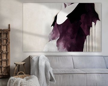 In the silence of form | Modern female wall decoration
