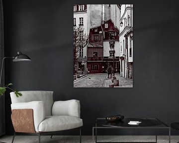 Parijs monochroom