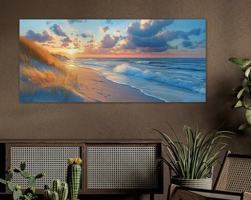 Nederlandse Kust | Sunlit Serenity