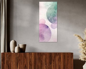 Pastel Vormen | Harmonie van Pastelkleurige Vormen van Modern Collection