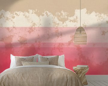 Abstract horizon with soft gradients and warm tones by Dina Dankers