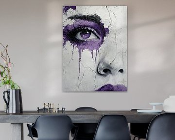 Modern Abstract Portret van SPEQ ART