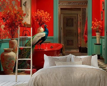 Badewanne Pfau von Harry Hadders Design