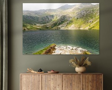 Het Lago Ritorto in de Dolomieten bij Madonna di Campiglio (landscape)