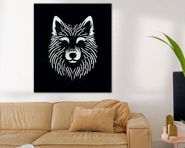 Ethereal Wolf Silhouette Art 2025