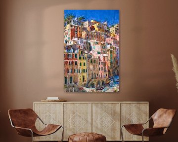 Riomagiore Cinqueterre, Italien