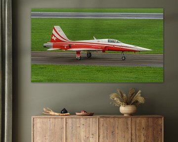 Northrop F-5E Tiger II from the Patrouille de Suisse.