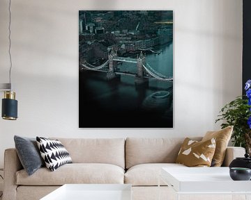 Tower Bridge Bird van Tom Derwort Photography