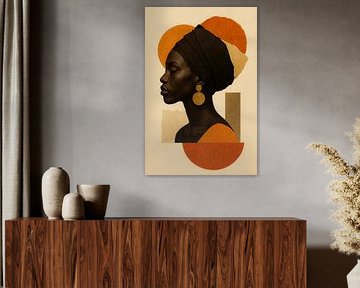 Boho Afrikaanse Vrouw