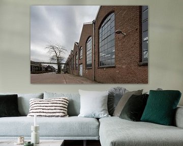 Pointed roofs Wagenwerkplaats as rhythmic interplay of lines