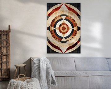 Boho-Malerei von Moderne Kollektion