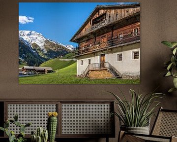Oude bergboerderijen in het achterste Villgratental van Christian Müringer