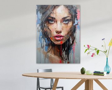 Modern Abstract Portret van SPEQ ART