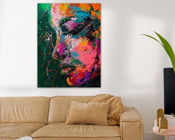 Modern Abstract Portret van SPEQ ART