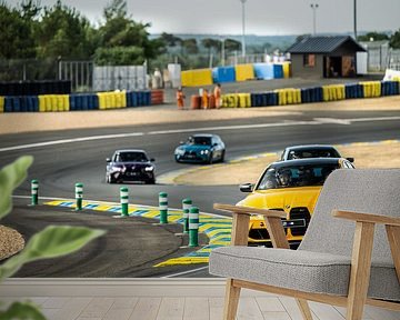 Gele BMW M3 Le Mans van Bas Fransen