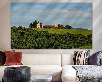Chapelle célèbre en Toscane, Italie sur Adelheid Smitt