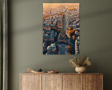 Paris Above by rendyokt rendy