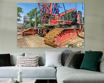 Rupskraan Terex Demag CC3800 van Mammoet. van Jaap van den Berg