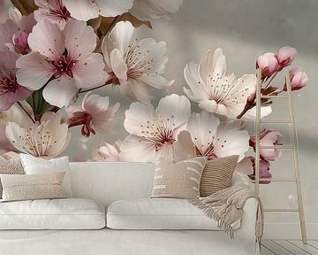 Ontluikende lente in roze en wit van MArt