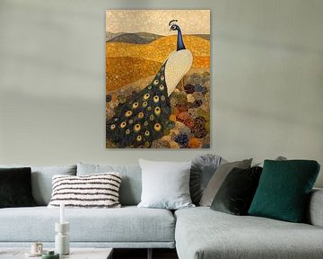 Pauw | Pauw in Gele Heuvels van Modern Collection