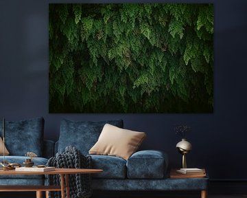 Mur de fougères - Rythme botanique dans la verdure sur Marika Huisman fotografie