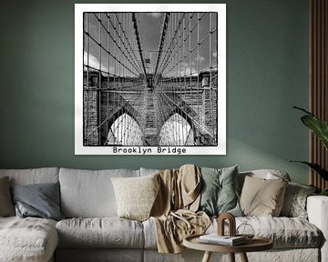 Brooklyn Bridge New York von Carina Buchspies