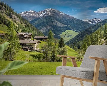 Historische Bergbauernhöfe in Kalkstein im Villgratental von Christian Müringer