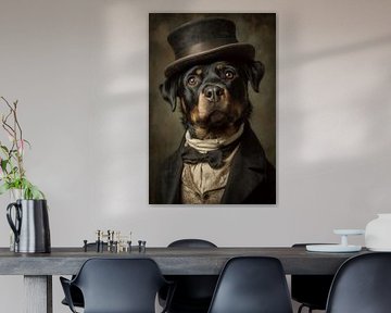 Sir Rottweiler - De Victoriaanse gentleman van MArt