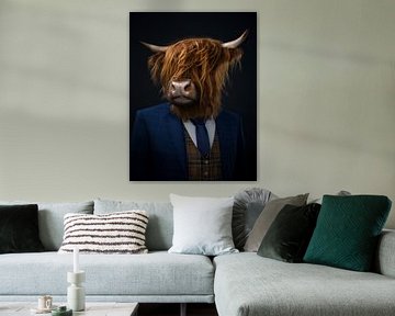 Hoogland heer - Schots portret van MArt