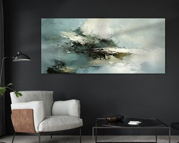 Zen et paix dans l'art abstrait
