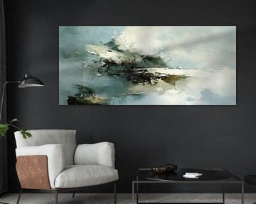 Zen et paix dans l'art abstrait sur La collection ARTEO