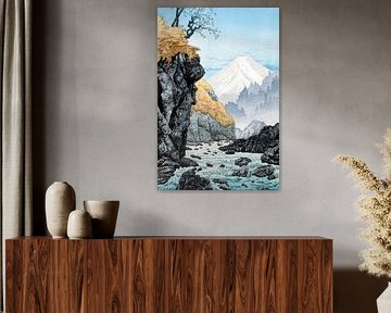Voet van de berg Ashitaka van Apolo Prints