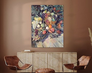 Stilleben mit Obst von Apolo Prints