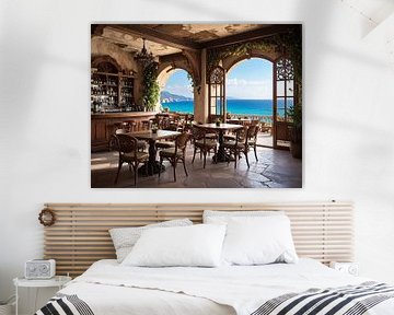 Lost Places bar op het strand van Mustafa Kurnaz