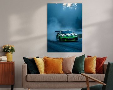 Porsche 911 GT3 RS Grüne Nebelstrecke von MIROKKU
