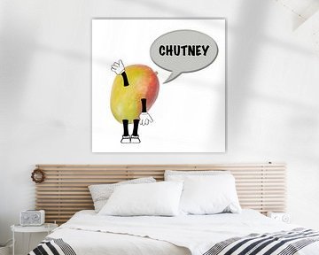 Fröhliches Mango-Chutney