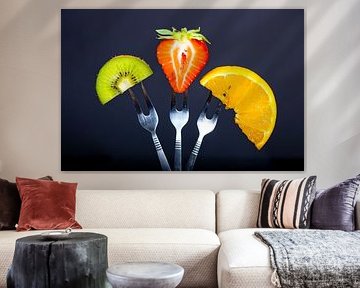 Gabeln mit Obst von Wijnand Pols
