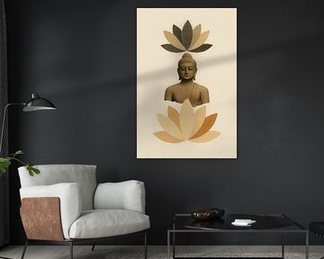 Boeddha en Lotus