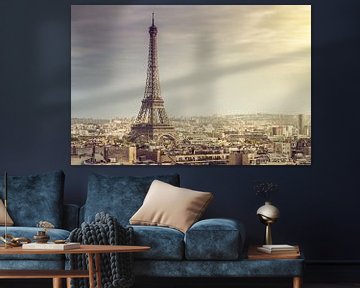 Paris Eiffelturm  by davis davis