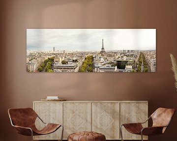 Skyline van Parijs van davis davis