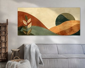 Abstract Garden | Quiet Garden Abstract by Flower Studio