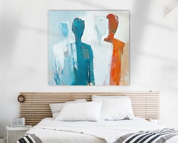Mensen figuren van Kunst Kriebels
